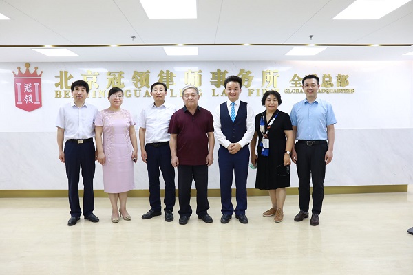 阮齐林教授莅临冠领律所