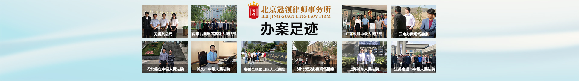 办案足迹